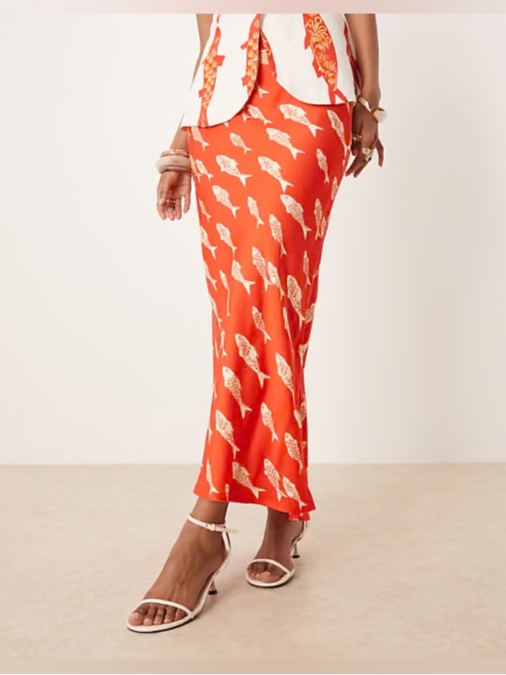 Never Fully Dressed Marina Maxi Fish Skirt